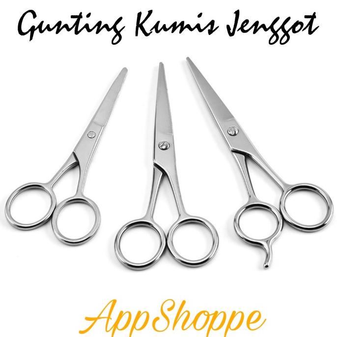 

Promo Awal tahun Gunting Kumis Jenggot Scissors Stainless Steel Trimming Nose Ear Beard Promo Awal tahun