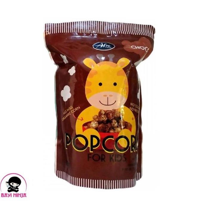 

COD ABE Food Popcorn Pop Corn For Kids Snack Anak Choco Coklat 80 g