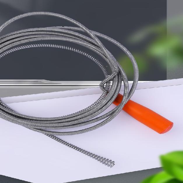 ➫ Pipe Cleaner Stag Pembersih Saluran Pipa Mampet Sumbat Tersumbat Drain Pipe Cleaner Manual 5 Meter