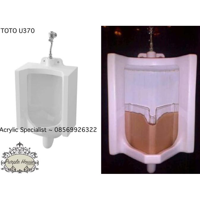 PEMBATAS URINOIR ANTI NAJIS-MIKA PROTECTOR TOTO U370 | Rumah Tangga |  Kamar Mandi |  Toilet Cover