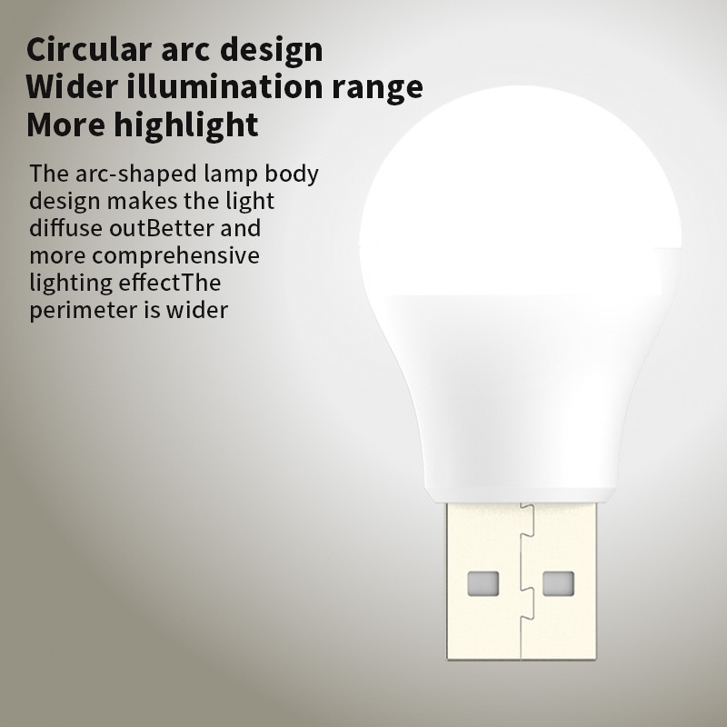 Lampu Baca LED USB Dengan Pelindung Mata Power Charging