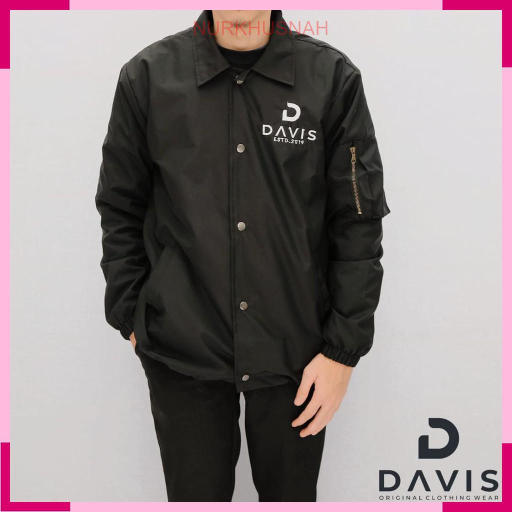 ORI TERSEDIA 4 VARIAN WARNA JAKET COACH DAVIS JAKET RIA PARASUT JAKET WINDBREAKER