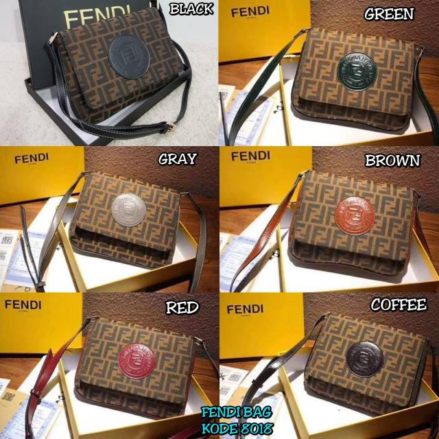 TAS WANITA FENDI ROMA SELEMPANG BAG BJ8018