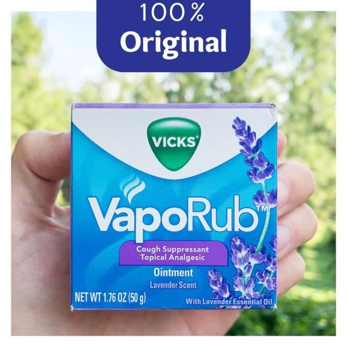 Jual Vicks Vaporub Cough Suppressant - Lavender - Menekan Batuk ...