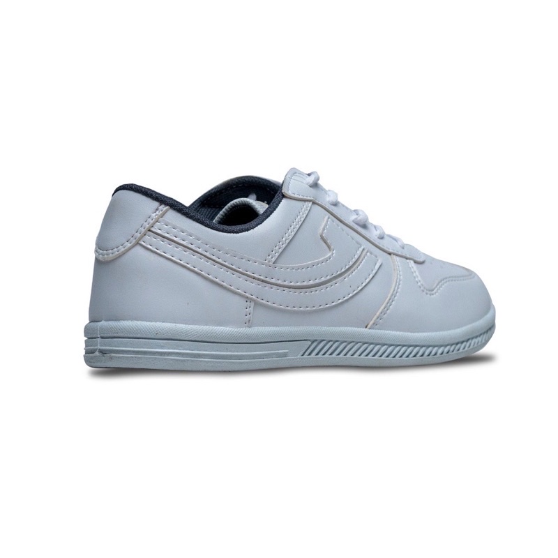 Sepatu johnson angkasa all white - sneakers pria wanita jhonson