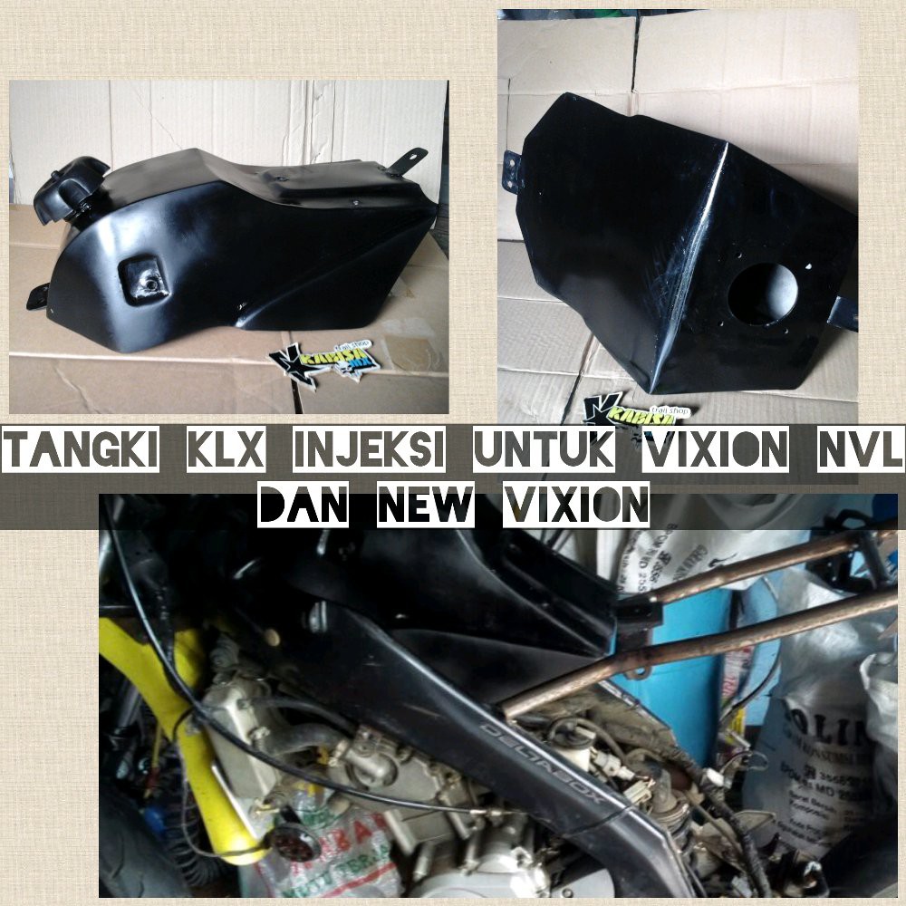 tangki trail klx injeksi untuk cbr cb150 r15 xabre dan vixion nvl