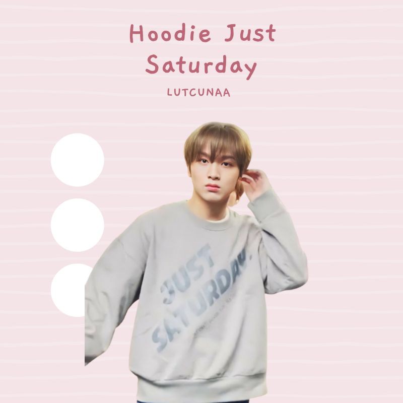 Pre-order Unofficial SWEATER BASIC JUST SATURDAY HAECHAN NCT M-XXL / CREWNECK SWEATSHIRT NCT DREAM N
