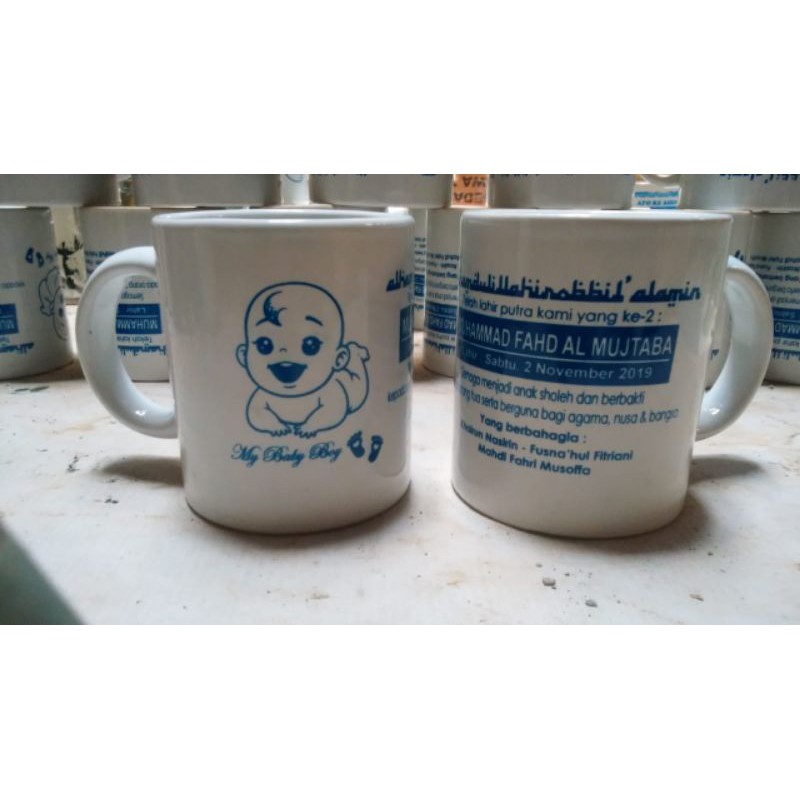 Mug keramik sablon murah
