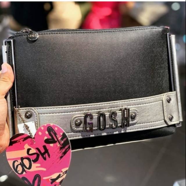 Preloved Clucth Tas Gosh Original art 479 Black