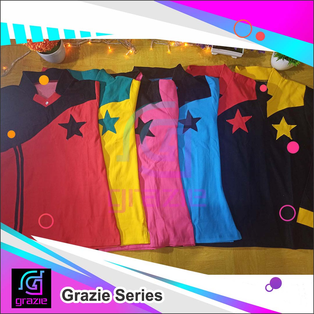 Seragam senam atas dan bawahan Model Freesia