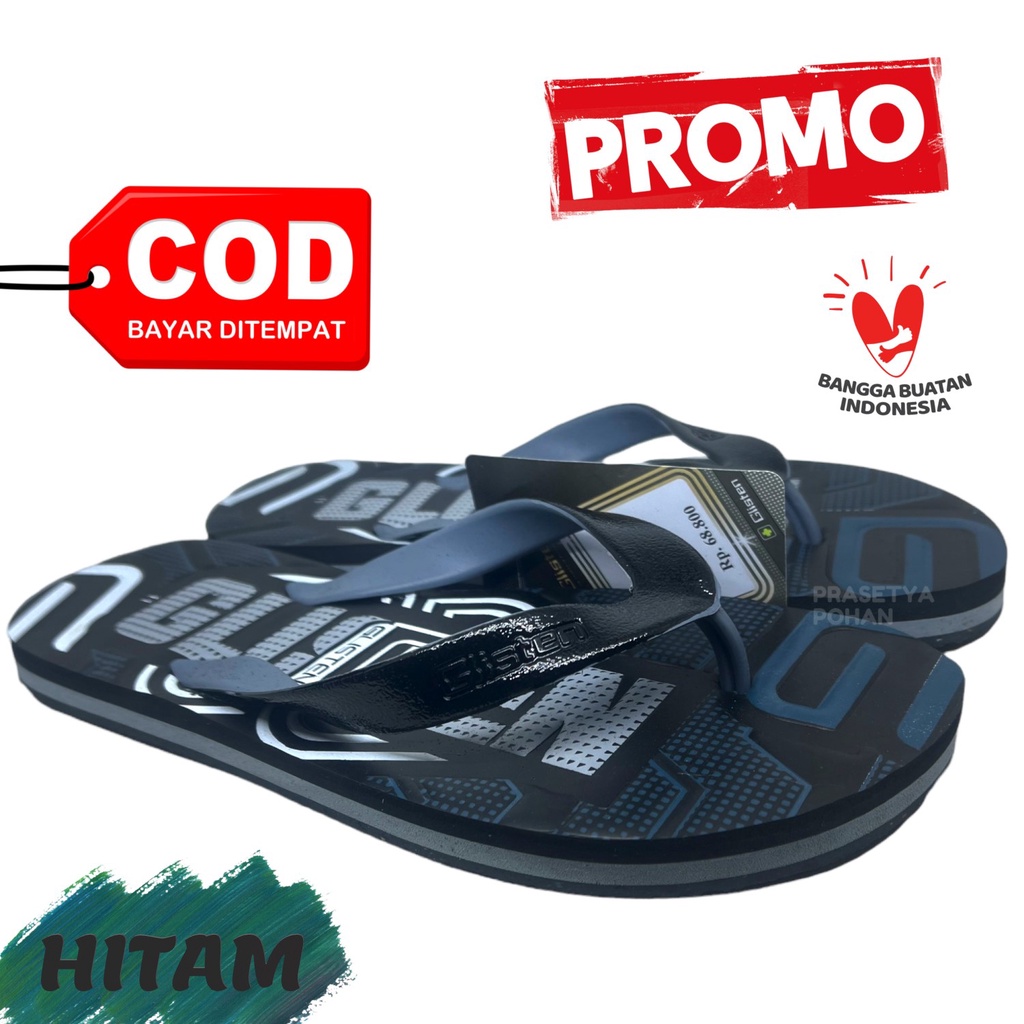 Sandal Pria Distro Keren Harga Terjangkau - Sendal Jepit Pria Distro Nyaman Digunakan