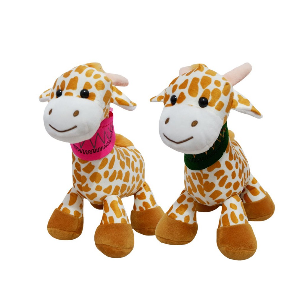 Boneka Jerapah Istana Boneka Giraffe W/Syal L girafe plush animal anak laki cowo hadiah lucu