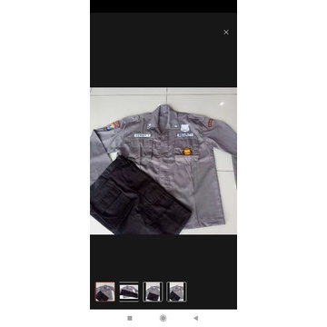 baju pdl satpam/seragam pdl satpam premium AR EKSKLUSIF