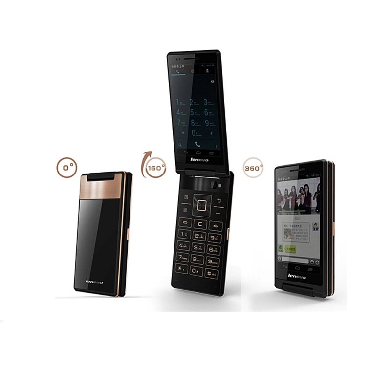 PROMO Lenovo A588T Android Flip Smart Phone 3750