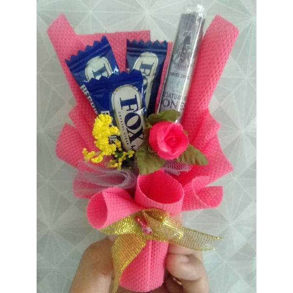 

buket mini/buket uang/buket thr lebaran by susirohma