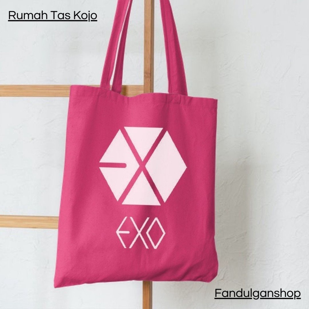 SPESIAL PROMO 7.7 - [RESLETING] EXO TOTEBAG SEMI KANVAS | TOTEBAG KERJA/KULIAH/SEKOLAH | TOTEBAG RESLETING | TOTEBAG BESAR | TOTEBAG KOREA | TOTEBAG TEBAL | TOTEBAG LAPTOP | TOTEBAG UNIQUE | TOTEBAG NONGKI | TOTEBAG NGOPI | TOTEBAG POLOS | TOTEBAG BERMERK