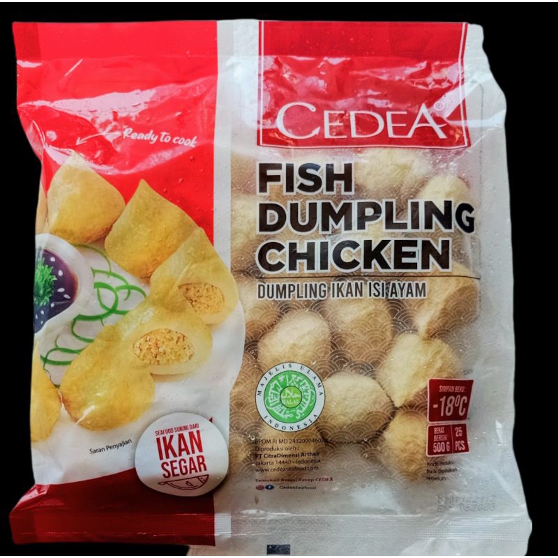 

CEDEA DUMPLING CHICKEN 500GR