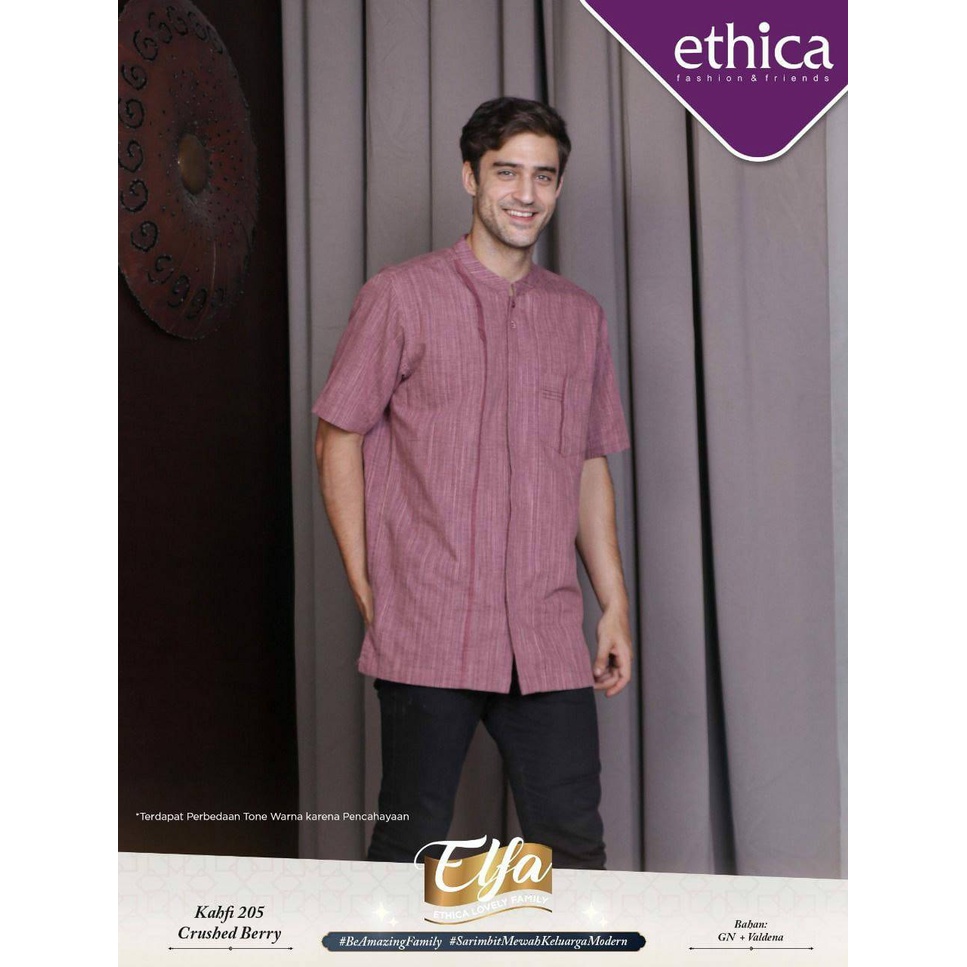 ETHICA// KOKO DEWASA TERBARU / KOKO KAHFI 205 CRUSHED BERRY / KOKO DEWASA LENGAN PENDEK / COUPLE ETH