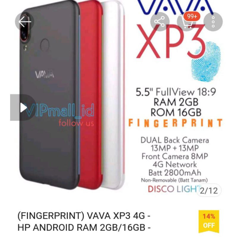 vava xp3 4G