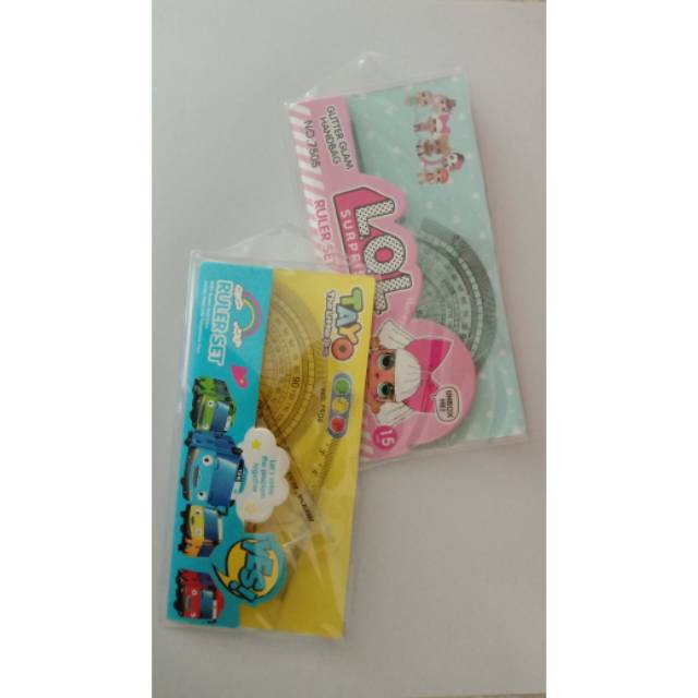 

RULER SET Caracter No.7505