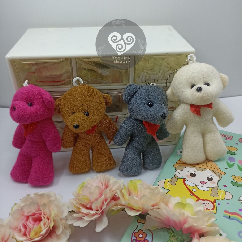 Gantungan Kunci Boneka Mini Lucu | Gantungan Kunci Beruang Lucu