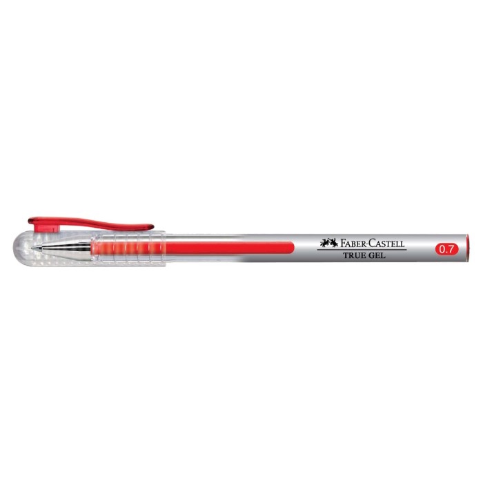 

Faber-Castell True Gel Pen -- Red Ink 0.7 mm promo