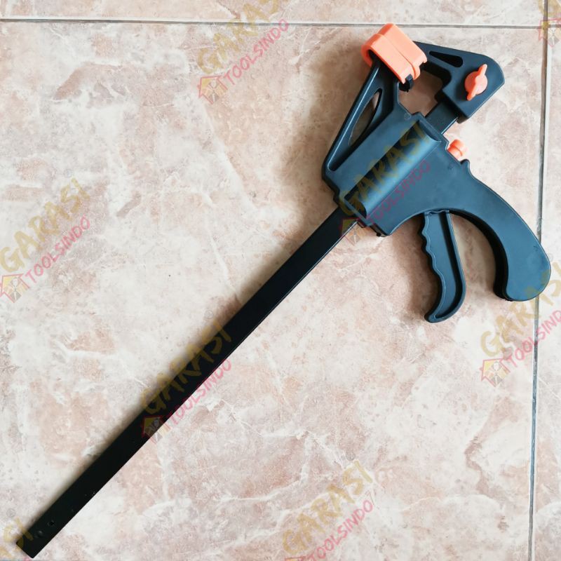 clamp F 12&quot; catok kayu model f 12 inch clamp klem jepit kayu klip f