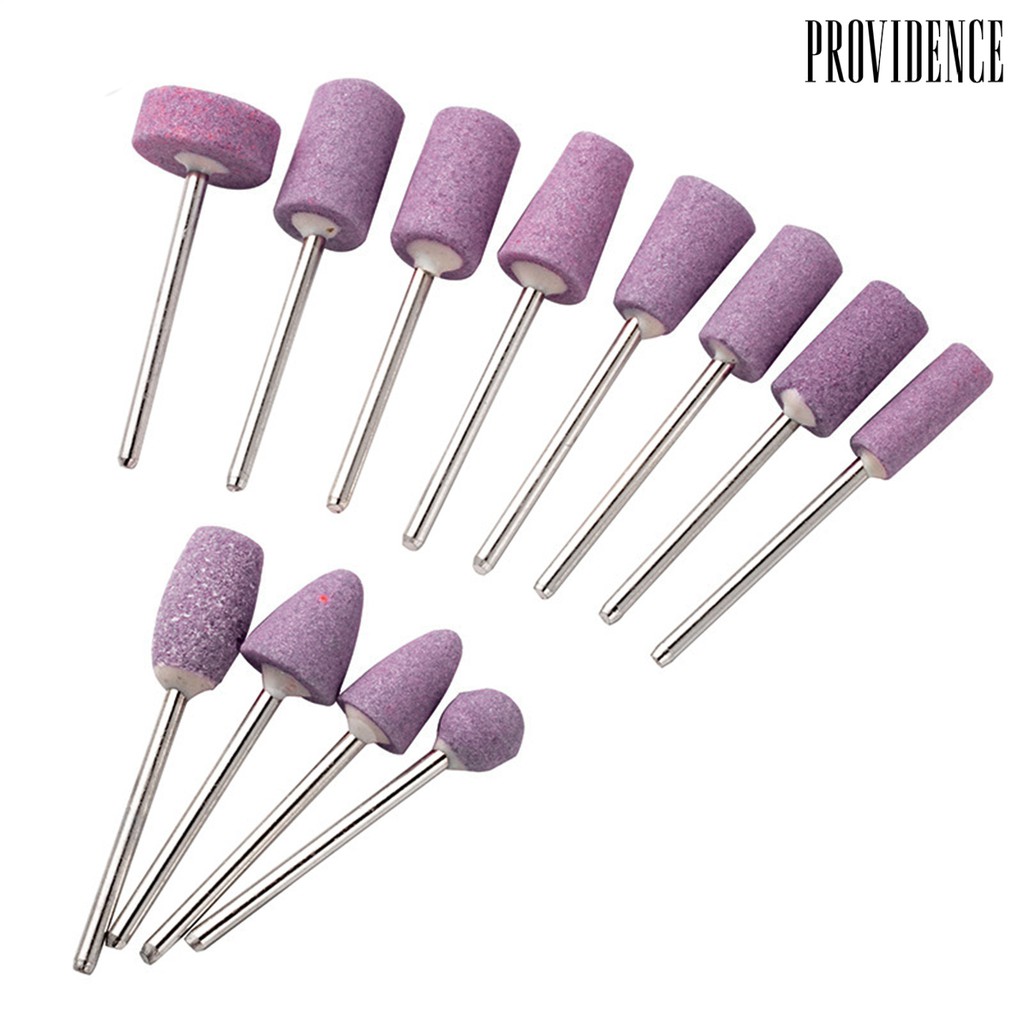 Providence 12pcs / Set Mata Bor Pengikir Kuku Untuk Manicure / Pedicure