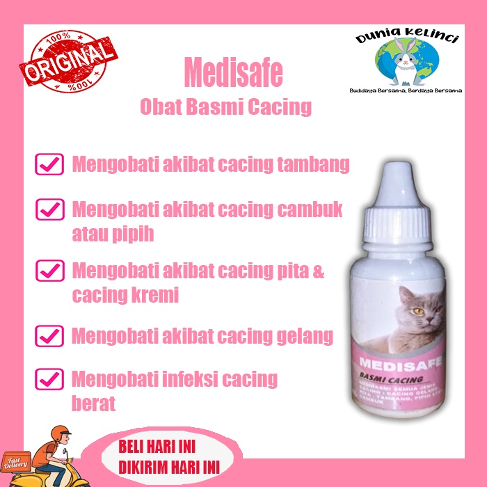 Obat Cacing Kucing Medisafe 30ml