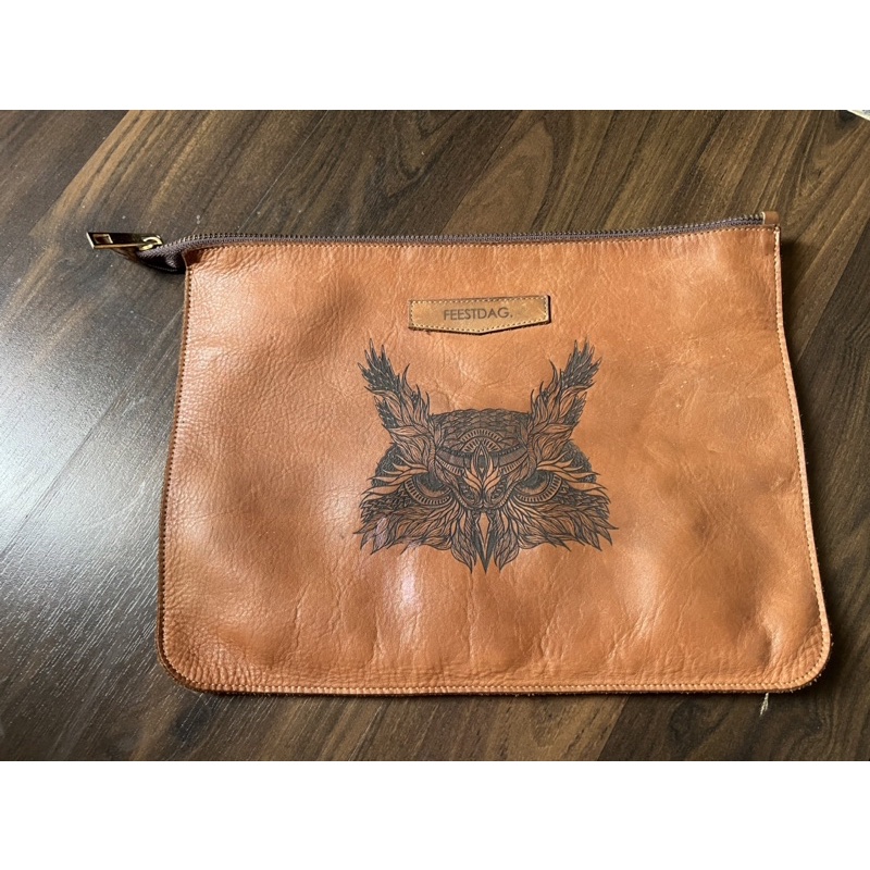 PRELOVED CLUTCH KULIT ASLI