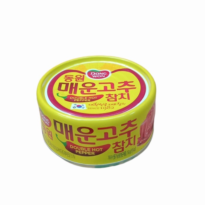 

DONG WON LIGHT TUNA WITH DOUBLE HOT PEPPER 150 GR