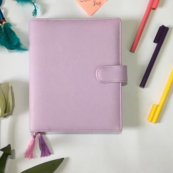 

● Binder Pastel Lilac (Baby Purple) 20 Ring & 26 Ring ✧