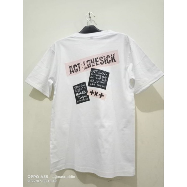 Baju Kaos TXT ACT LOVE SICK in Seoul 2022 Print DTF