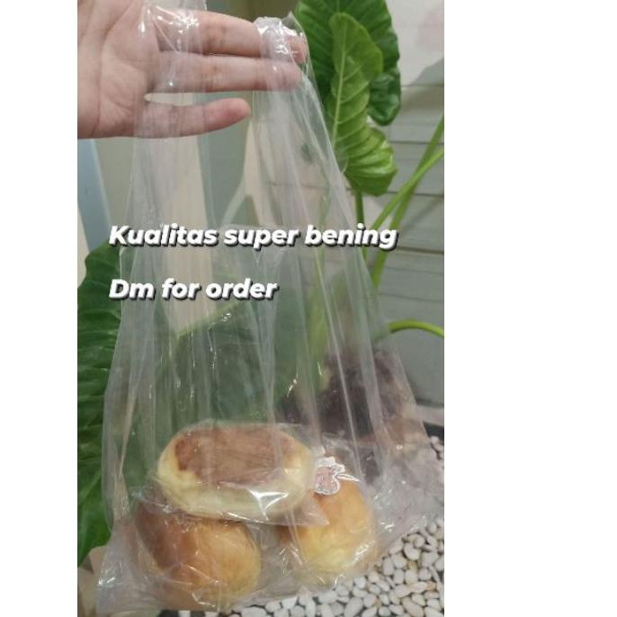 ➨ ,1 PAK ISI LEBIH BANYAK Kantong Kresek PLASTIK PE bening ( pabrik langsung) ♠