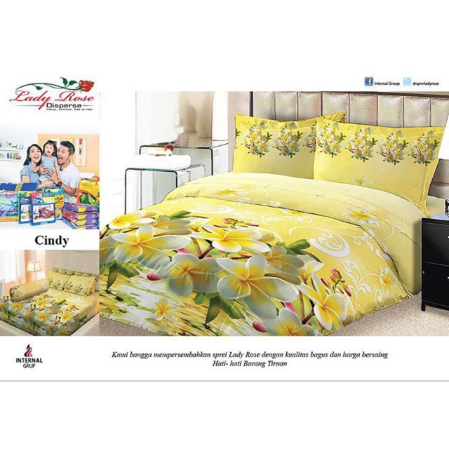 Sprei Lady Rose Cindy