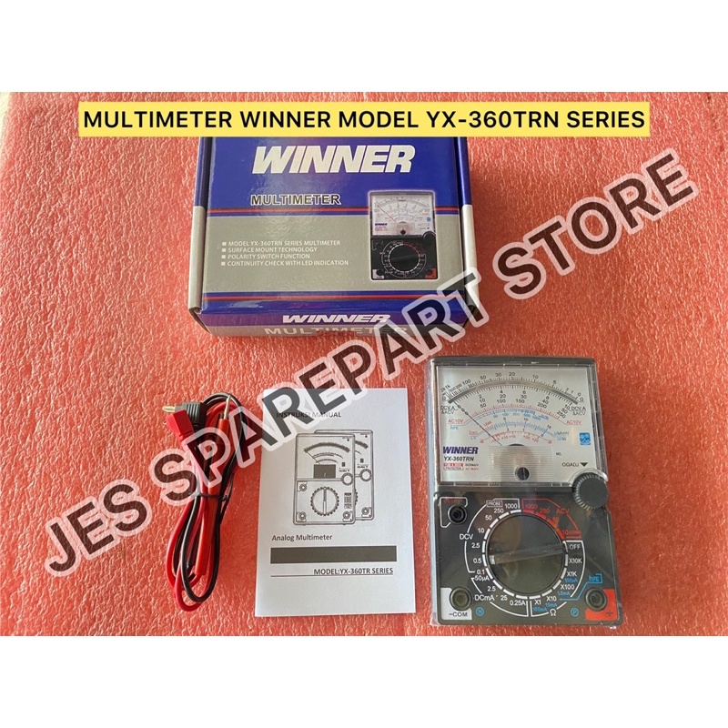 MULTIMETER WINNER MODEL YX-360TRN SERIES