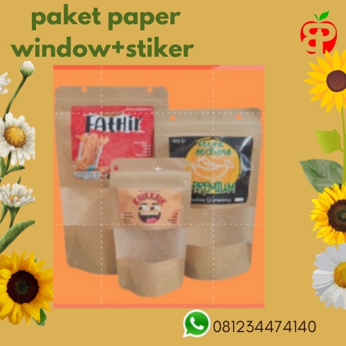 

[PRE-ORDER] PAKET PAPER WINDOW + STIKER 100PCS FREE DESAIN