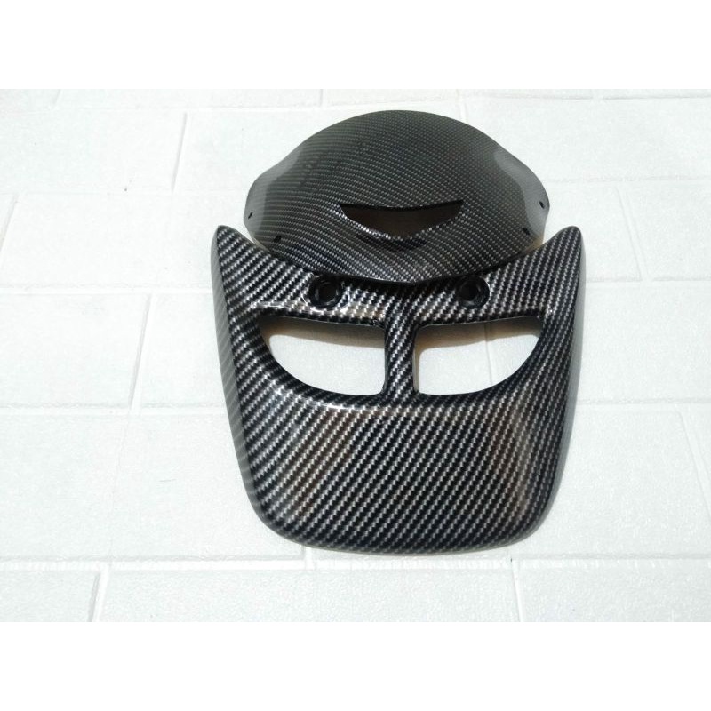 Begel Behel Belakang Fizr FIZR Carbon Set Visor Carbon