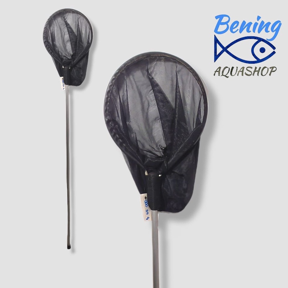 Serokan Ikan Fish Net Halus D20cm Gagang 1M