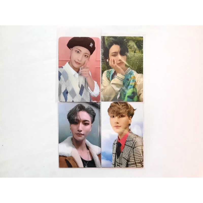 ATEEZ SEONGHWA Everline Beret, PC Album OFFICIAL PHOTOCARD