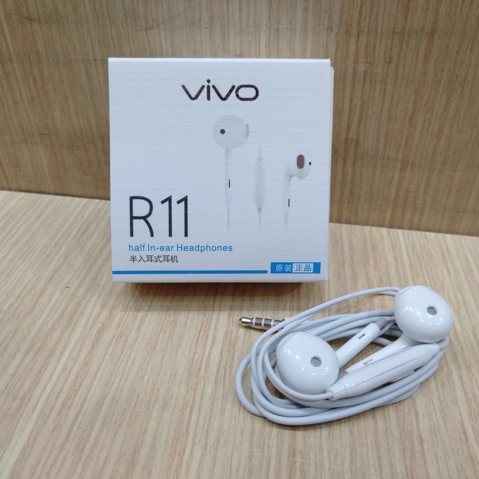 Headset Handset Earphone Original Ori R11 Bass Super Extra Bass Original