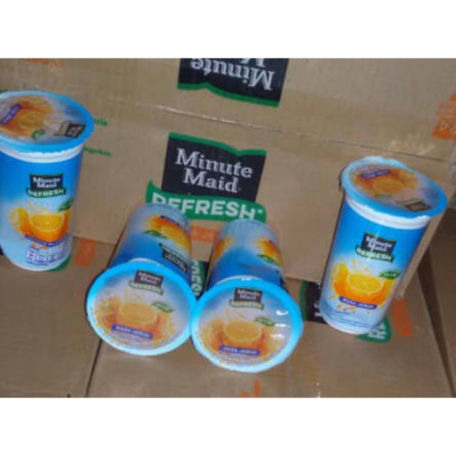 Pulpy orange gelas 296ml