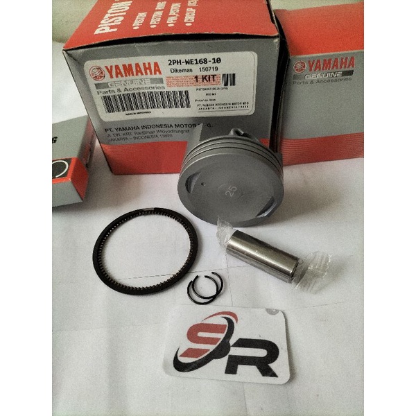 PISTON KIT OS,25 RING SEHER (2PH) Yamaha original YGP MIO M3 125 MIO SOUL GT 125