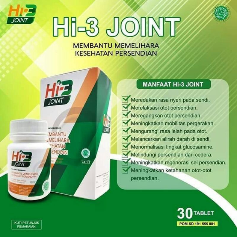Hi-3 Joint || Suplemen persendian