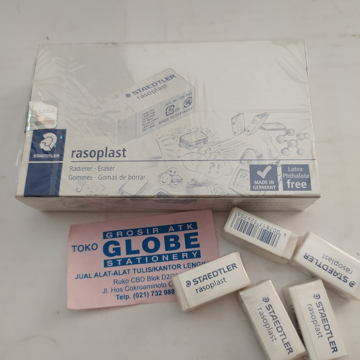 

Penghapus Staedtler B40 Kecil Isi 40 Pcs)