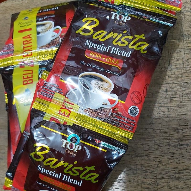Kopi TOP Barista Kopi+Gula (renceng)