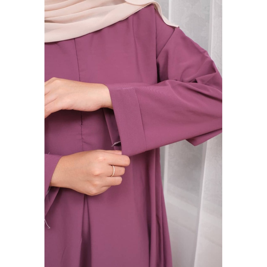 Gamis polos model Arabian