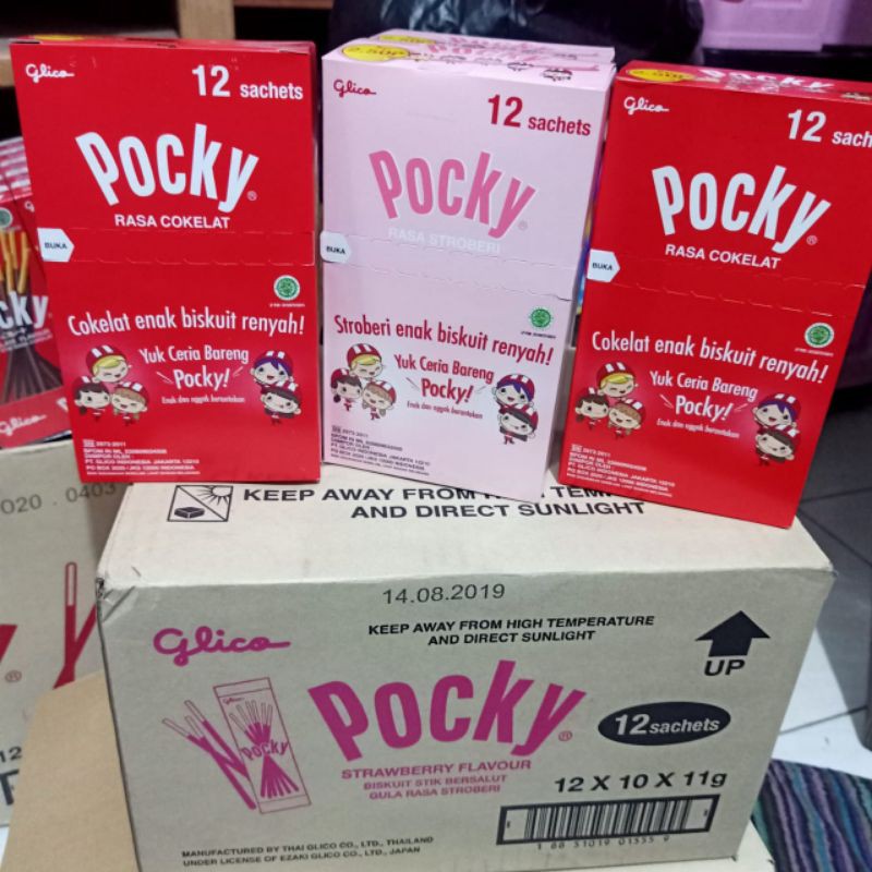 

Pocky saset rasa coklat