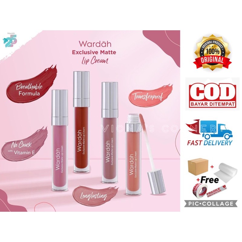 Wardah Lip Creme Exclusive Original