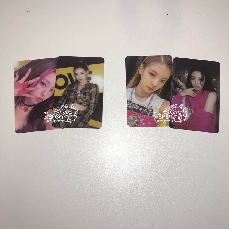 Photocard ITZY Crazy In Love Special Edition Yeji Lia Yuna